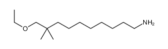 C12-C14 叔烷基胺乙氧基化丙氧基化物结构式