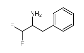 1-苄基-2,2-二氟乙胺结构式