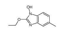 (9ci)-2-乙氧基-1-羟基-5-甲基-1H-苯并咪唑结构式