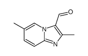 2,6-Dimethylimidazo[1,2-a]pyridine-3-carbaldehyde结构式