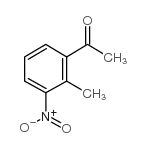 1-(2-甲基-3-硝基苯基)乙酮结构式