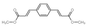 1,4-苯二丙烯酸二甲酯结构式