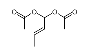TRANS-1,1-DIACETOXY-2-BUTENE)结构式