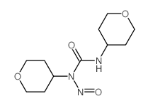 Urea,N-nitroso-N,N'-bis(tetrahydro-2H-pyran-4-yl)-结构式