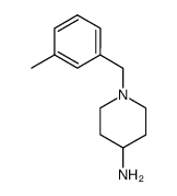 1-(m-methylbenzyl)-4-aminopiperidine结构式