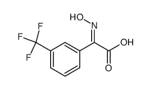 2-(hydroxyimino)-2-(3-trifluoromethylphenyl)acetic acid结构式