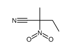 2-methyl-2-nitrobutanenitrile Structure