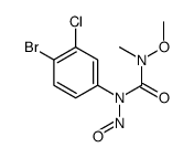 1-(4-bromo-3-chlorophenyl)-3-methoxy-3-methyl-1-nitrosourea Structure