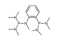 N-(2-(bis(dimethylamino)phosphanyl)phenyl)-N,N',N',N'',N''-pentamethylphosphanetriamine Structure