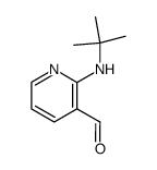 2-(tert-butylamino)nicotinaldehyde结构式