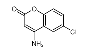 4-氨基-6-氯-2H-色烯-2-酮结构式