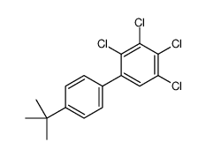 1-(4-tert-butylphenyl)-2,3,4,5-tetrachlorobenzene结构式