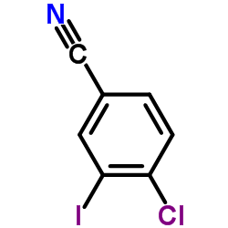 4-氯-3-碘苯腈结构式
