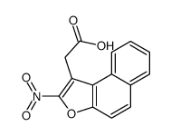 2-NITRONAPHTHO(2,1-B)FURAN-1-ACETICACID结构式