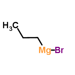 Bromo(propyl)magnesium structure