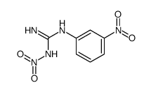 1-nitro-2-(3-nitrophenyl)guanidine结构式