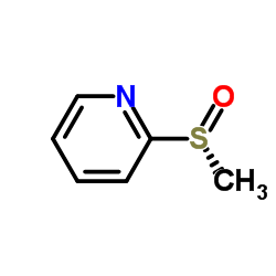 2-[(R)-Methylsulfinyl]pyridine Structure