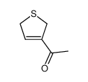 3-acetyl-2,5-dihydrothiophene Structure