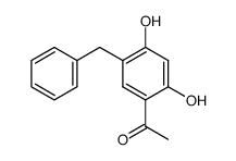 5-C-benzyl-2,4-dihydroxyacetophenone Structure