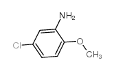 4-氯-2-氨基苯甲醚结构式