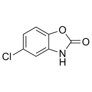 氯唑沙宗结构式