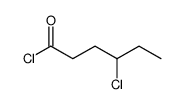 4-Chlorohexanoyl Chloride Structure