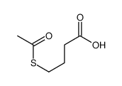 4-acetylsulfanylbutanoic acid结构式