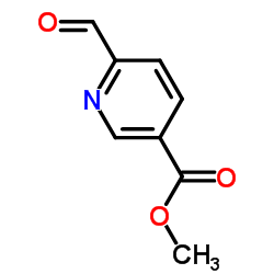 6-甲酰基烟酸甲酯结构式