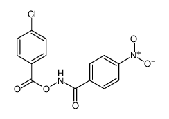 [(4-nitrobenzoyl)amino] 4-chlorobenzoate Structure
