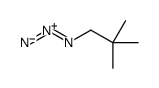 1-azido-2,2-dimethylpropane结构式