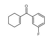 cyclohex-1-en-1-yl(3-fluorophenyl)methanone Structure