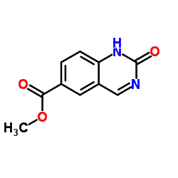 6-Quinazolinecarboxylic acid, 1,2-dihydro-2-oxo-, Methyl ester Structure