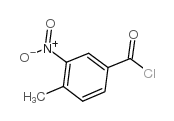 4-甲基-3-硝基苯甲酰氯结构式