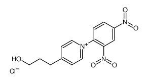 3-[1-(2,4-dinitrophenyl)pyridin-1-ium-4-yl]propan-1-ol,chloride Structure