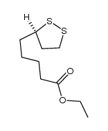 ethyl (R)-(+)-α-lipoate结构式