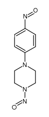 1-nitroso-4-(4-nitroso-phenyl)-piperazine结构式