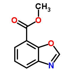 Methyl benzo[d]oxazole-7-carboxylate Structure