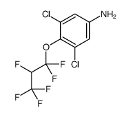 3,5-dichloro-4-(1,1,2,3,3,3-hexafluoropropoxy)aniline Structure