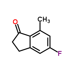 5-Fluoro-7-methyl-1-indanone Structure