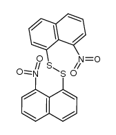 bis-(8-nitro-[1]naphthyl)-disulfide Structure