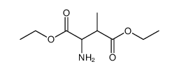 diethyl β-methyl-DL-aspartate Structure