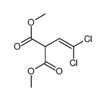 dimethyl 2-(2,2-dichloroethenyl)propanedioate Structure