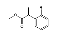 methyl 2-(2-bromophenyl)propanoate结构式