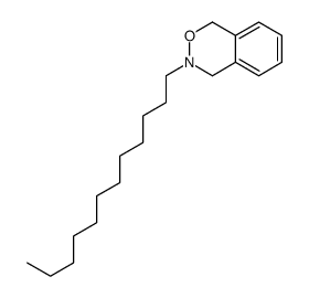 3-dodecyl-1,4-dihydro-2,3-benzoxazine Structure