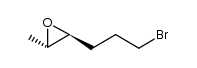 cis-6-bromo-2,3-epoxyhexane结构式