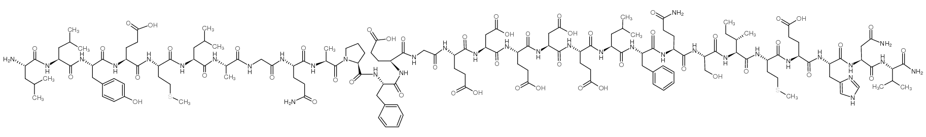 Protein Kinase C (530-558)结构式