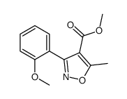 3-(2-甲氧基)-5-甲基异恶唑-4-甲酸甲酯图片