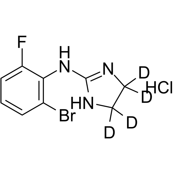 Romifidine-d4 hydrochloride Structure