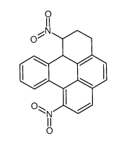 1,8-dinitro-1,2,3,12b-tetrahydrobenzo[e]pyrene结构式