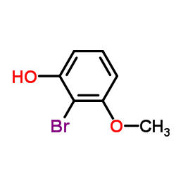 2-溴-3-甲氧基苯酚结构式